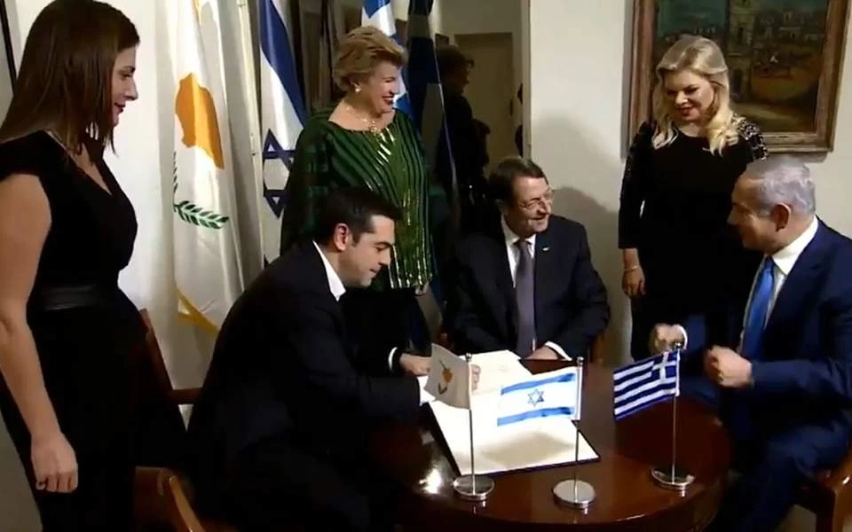 Δείπνο στο σπίτι του Νετανιάχου για Τσίπρα – Αναστασιάδη (βίντεο)
